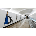 Parade. (2020) by Julian Opie 